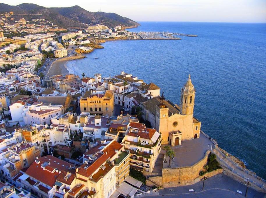 Marina Beach Aiguadolc Sitges Exterior foto